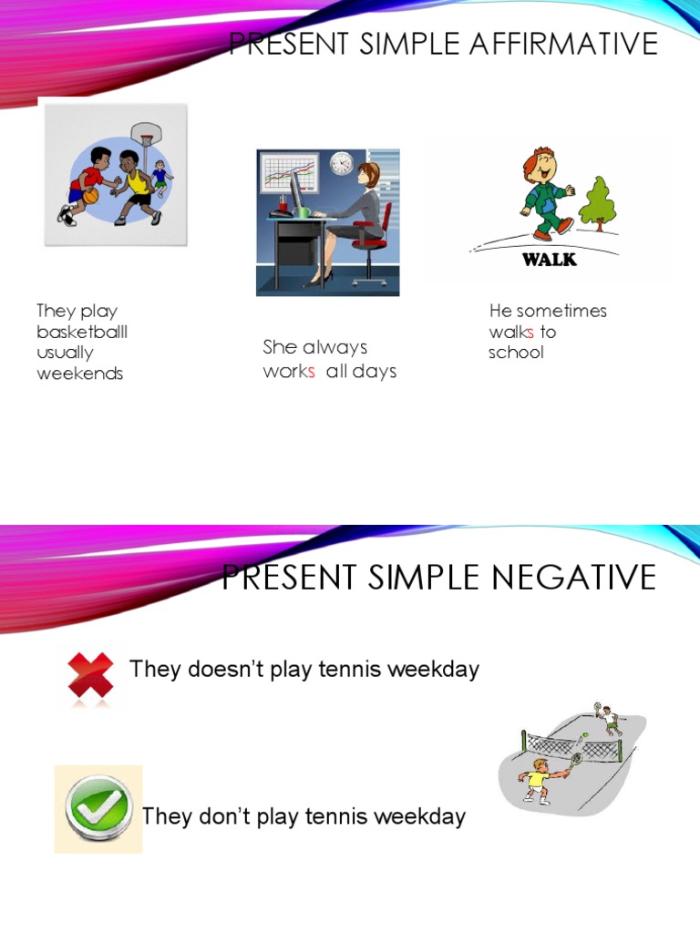 Present Simple and Continuous Grammar Guide | PDF | Foreign Language ...