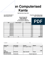 Al-Awan Computerised Kanta May-14