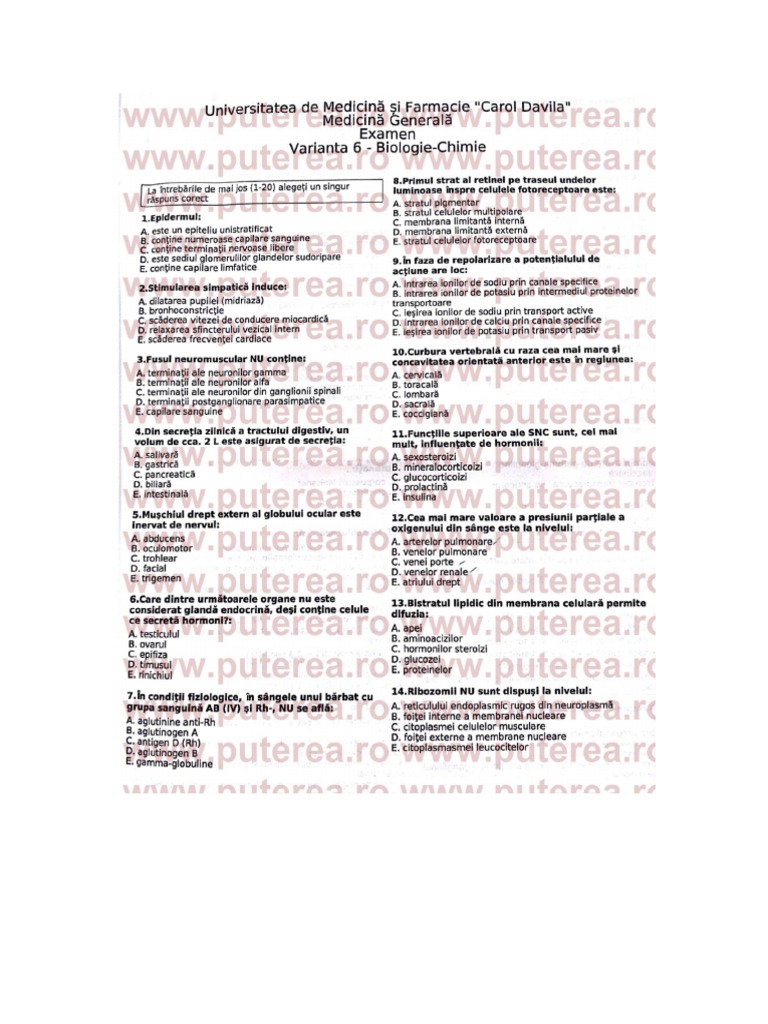 Teste Medicina | PDF