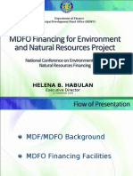 Helena B. Habulan: Municipal Development Fund Office (MDFO) Department of Finance