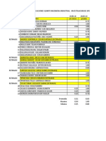 Calificaciones Segundo Parcial 5to. Industrial