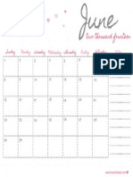 FaraPartyDesign Calendario June 2014