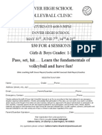 Dover Volleyball Clinic