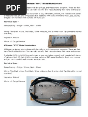 Wilkinson Humbucker