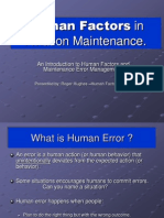 Human Factors For New Indoc CL Ass