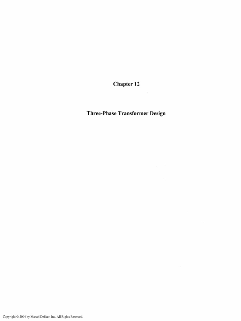 Transformer and Inductor Design Handbook Chapter 12 PDF Rectifier