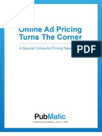 Online Ad Pricing Turns The Corner - PubMatic - AdPriceBrief.07.23.09