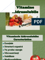 Vitamine Hidrosolubile