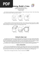 4x4 Rubik's Cube Solution Manual | PDF | Polytopes | Puzzles