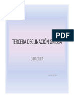 Tercera Declinación