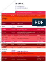 Lista de Nombres de Colores - Rojos PDF