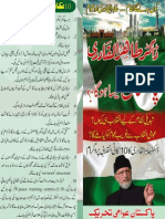 Dr Tahir-ul-Qadri's 10 points of revolutionary agenda