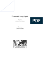 Econometrie PDF