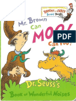 1970 - MR Brown Can Moo - Can You - DR Seuss