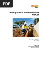 Download Underground Cable Installation Manual Word  by dainokai SN226598097 doc pdf