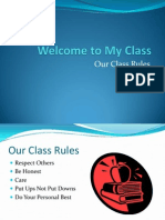 educ 201 class rules