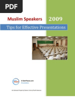 Download Muslim Speakers - Tips for Effective Presentations by gainpeace SN22660204 doc pdf
