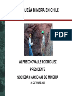 Chile Pequeña Mineria
