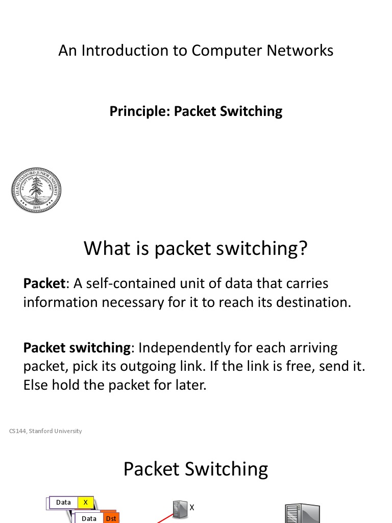Introduction to Packet Switching | PDF | Science & Mathematics