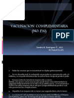 VACUNACION  COMPLEMENTARIA