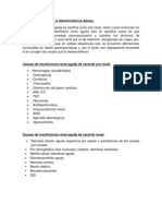 Clasificación de La Insuficiencia Renal