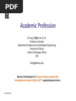 Academic Profession