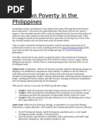 Notes On Poverty in The Philippines: Asian Development Bank