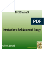 BIO1201 Lecture 20