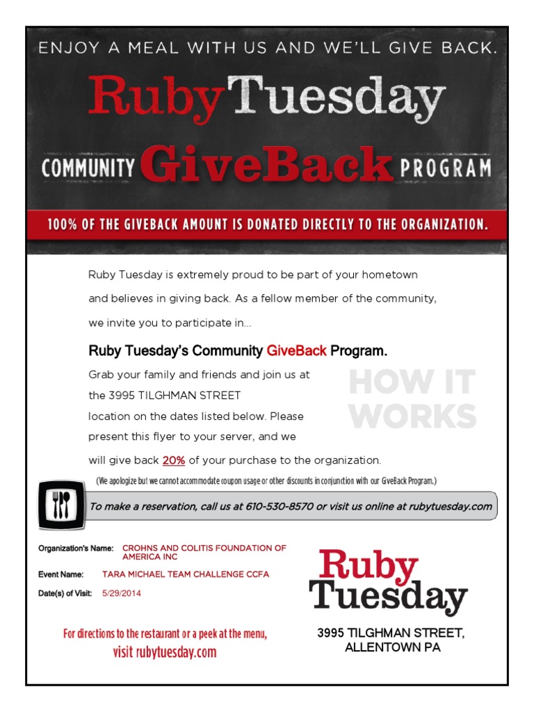 Ruby Tuesday | PDF
