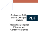 Interpreting Chi Square