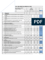 Metrado de Arquitecctura