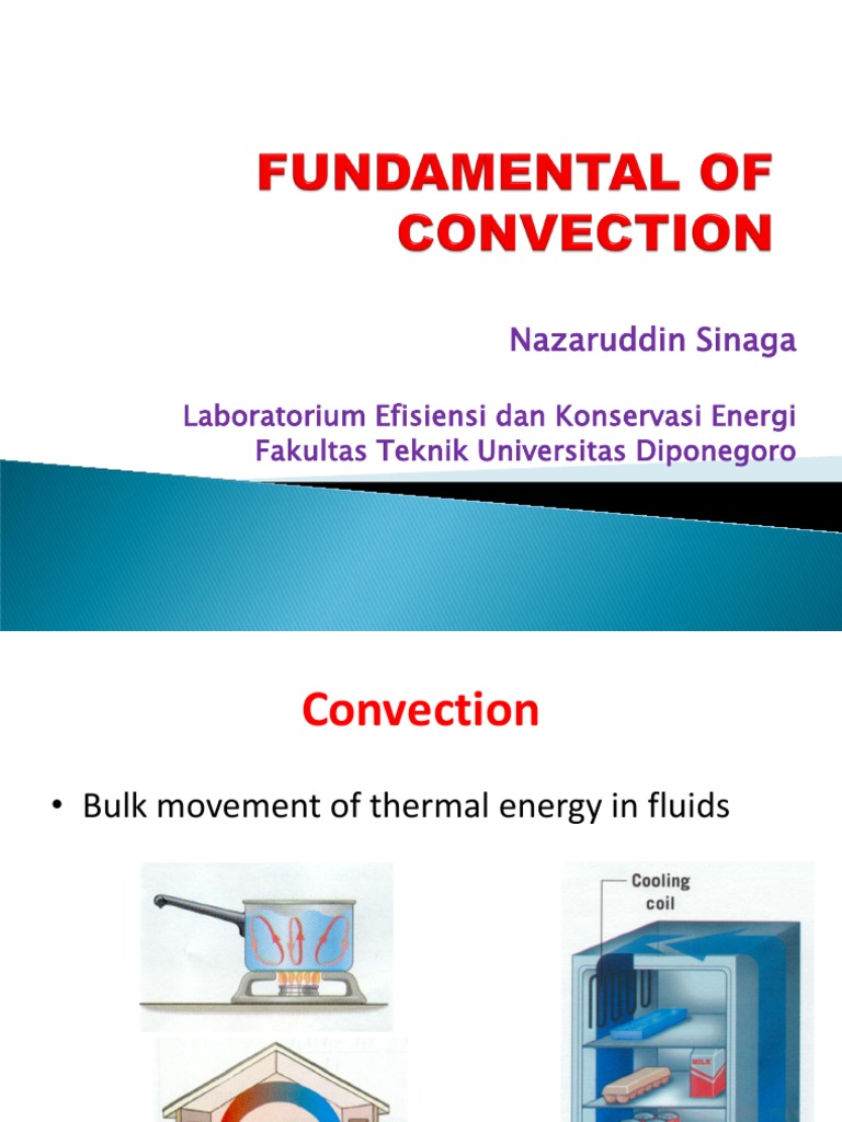 Convection Heat Transfer Principles | PDF | Teaching Methods ...