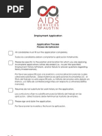 ASA Employment Application