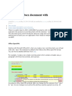 Manipulate Docx Document With ABAP