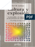 Lotman, Iuri - Cultura y ExplosiOn