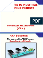 Welcome To Industrial Training Institute: Controller Area Network