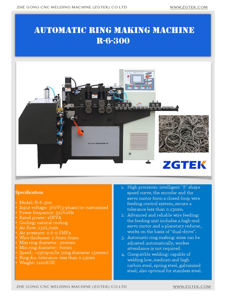 High-Precision Automatic Ring Maker | PDF | Technology & Engineering