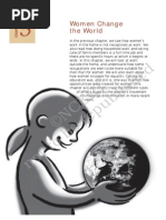 Women Change The World | PDF | Dalit | Discrimination