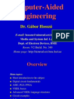 Computer-Aided Engineering: Dr. Gábor Hosszú