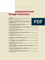 Transforming Government Through Privatization