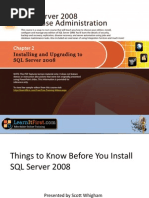 Download Installing and Upgrading to SQL Server 2008 by LearnItFirst SN22671283 doc pdf