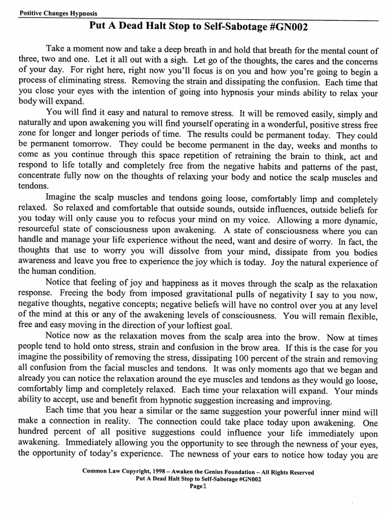 Major Mark Cunningham - Intro to Hypnosis - Sample Major Mark Cunningham - Intro to Hypnosis - Sample