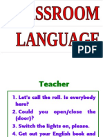 Classroom Language