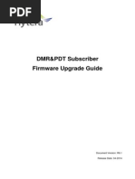 DMR&PDT Subscriber Firmware Hytera Upgrade Guide R6.1