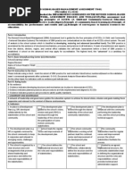 Revised School-Based Management Assessment Tool