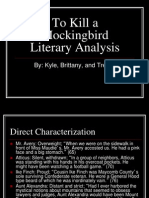 To Kill A Mockingbird Literary Analysis
