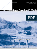 The Vanishing Farmland Myth: and The Smart-Growth Agenda