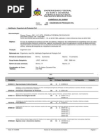Engenharia de Produção Civil [Curriculo 19911]