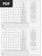 Generic Rifle Competition Log Book