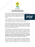 Descentralizacion Comunicado PP 28 Mayo 2014